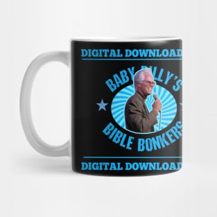 Baby billy the righteous gemstones, uncle baby billy, Bible bonkers png vintage Mug